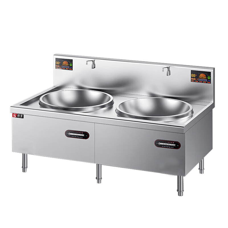 電磁雙頭大鍋灶